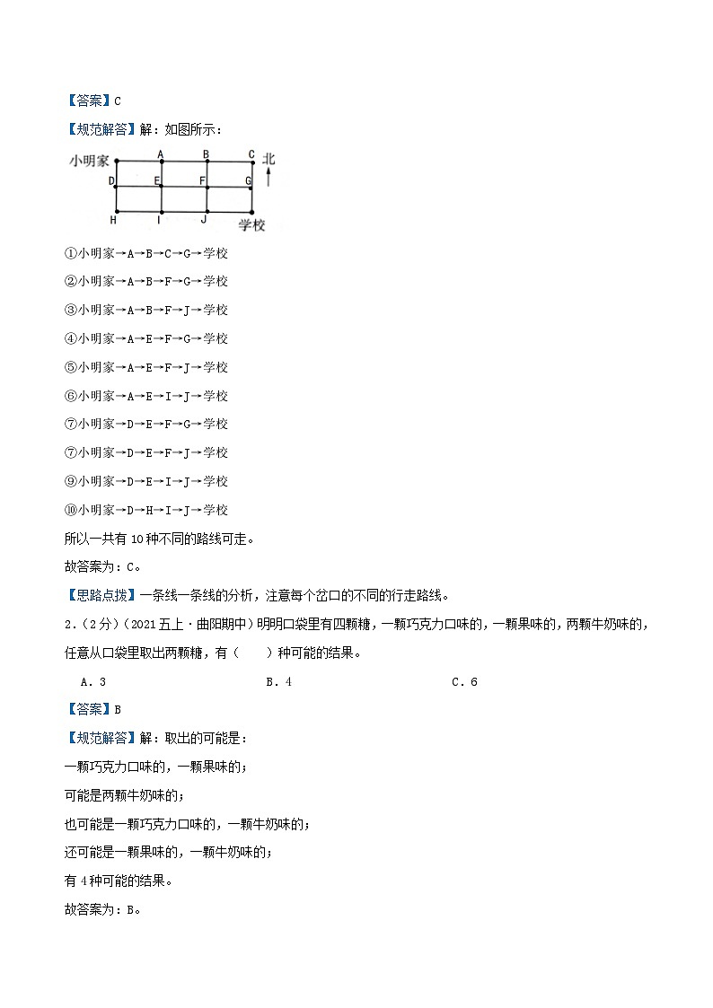 专题07 解决问题的策略（知识讲练）教师版第2页