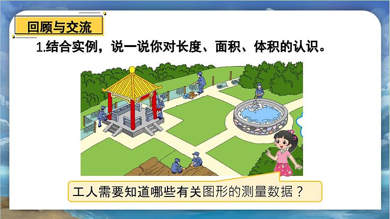 北师大版小学数学六年级下册 总复习 图形与几何 第2课时《图形与测量（一）》课件+教案02