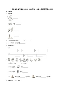 吉林省长春市榆树市2020-2021学年一年级上学期数学期末试卷