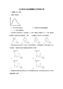 小学数学人教版五年级下册7 折线统计图课堂检测