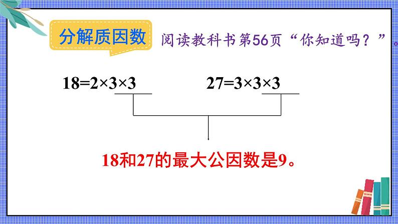 4.4 第1课时 最大公因数 人教和版5数下[课件]08