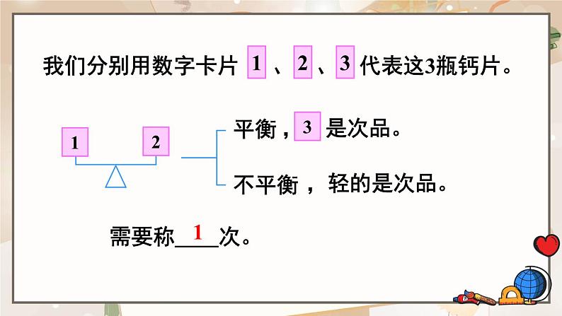 8 找次品 人教和版5数下[课件]06