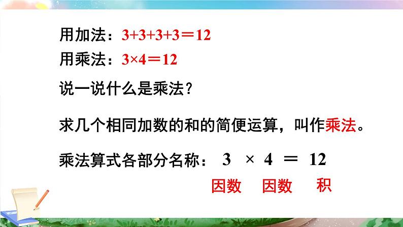 第2课时 乘、除法的意义和各部分间的关系第4页