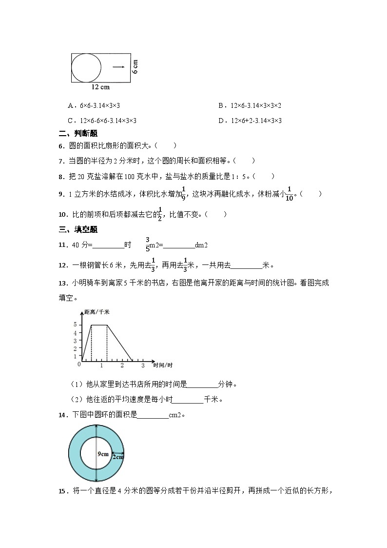 期末能力提升卷-数学六年级上册人教版第2页