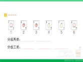 一年级数学上册期末整理复习专项复习统计专项作业课件北师大版