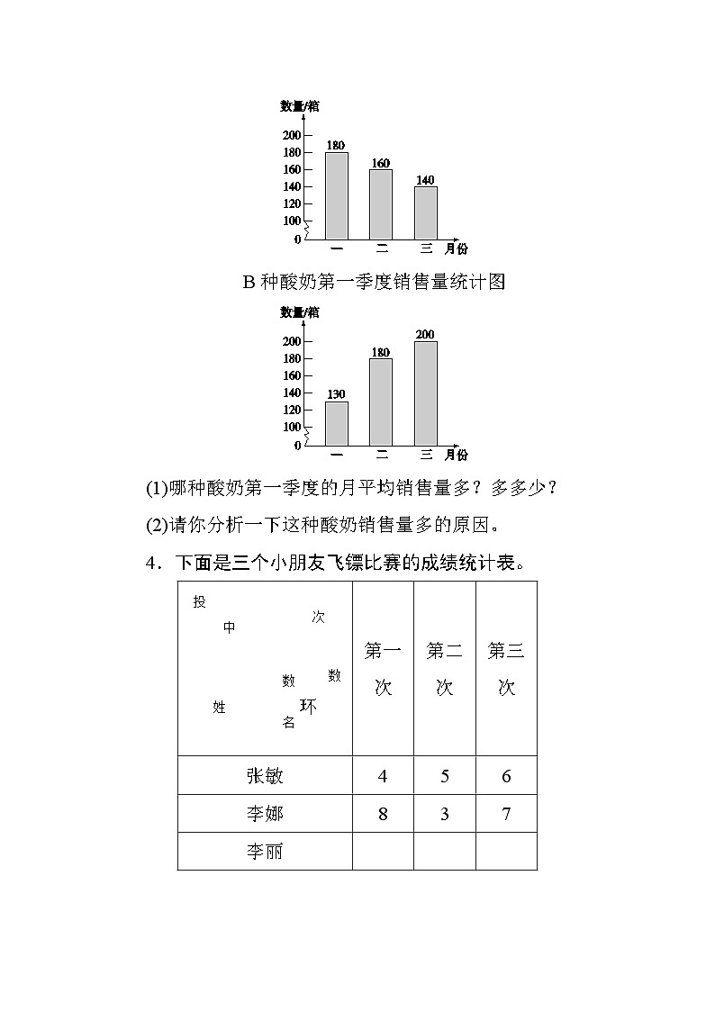 八 1第2课时《用平均数解决实际问题》 同步课时练习02