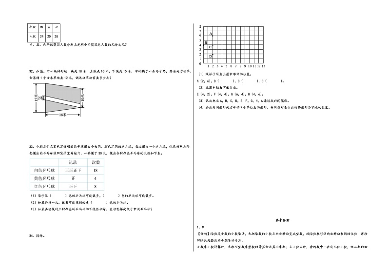 （期末押题卷）2023-2024学年五年级数学上册期末考试考前尖子生拔高预测卷（北师大版）第3页