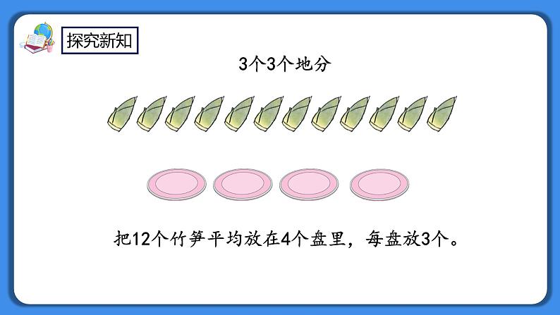 人教版小学数学二年级下册2.5《认识除法算式》PPT课件+教学设计+同步练习07