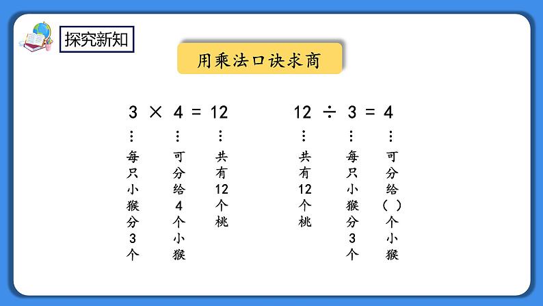 人教版小学数学二年级下册2.8《用乘法口诀求商（1）》PPT课件+教学设计+同步练习08