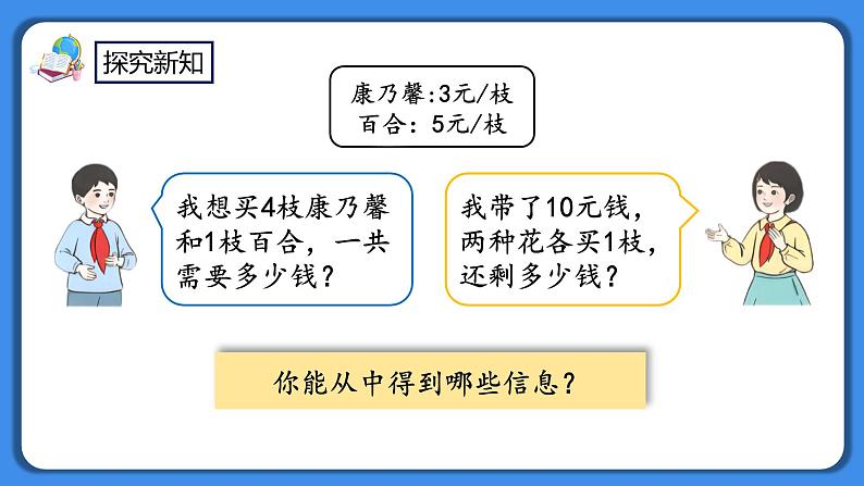 人教版小学数学二年级下册5.7《整理和复习》PPT课件+同步练习07