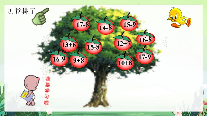 北师大版小学数学1下 一.加与减（一）跳伞表演.第五课时 课件04