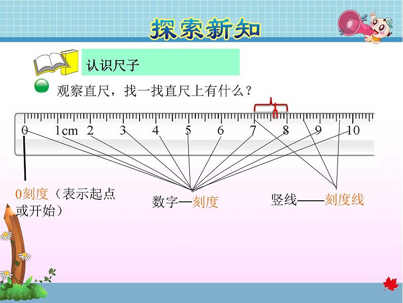 厘米的认识（课件）-二年级上册数学北师大版第3页