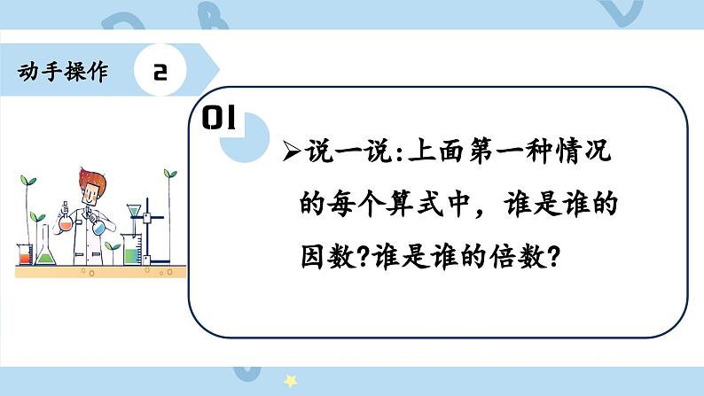 人教版小学数学五年级下册2.1因数和倍数 课件第7页