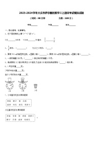 2023-2024学年大庆市萨尔图区数学三上期末考试模拟试题含答案