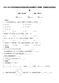 2023-2024学年塔城地区和布克赛尔蒙古自治县数学三年级第一学期期末达标检测试题含答案