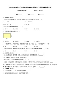 2023-2024学年广东省罗定市明德实验学校三上数学期末经典试题含答案