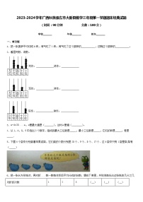 2023-2024学年广西壮族崇左市大新县数学三年级第一学期期末经典试题含答案