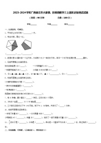 2023-2024学年广西崇左市大新县、扶绥县数学三上期末达标测试试题含答案