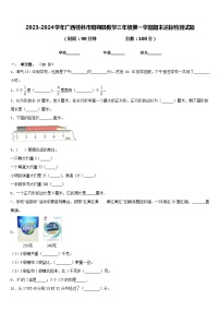 2023-2024学年广西桂林市阳朔县数学三年级第一学期期末达标检测试题含答案