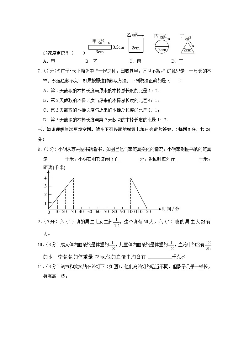 广东省深圳市龙华区2023-2024学年六年级上学期期末数学试卷02