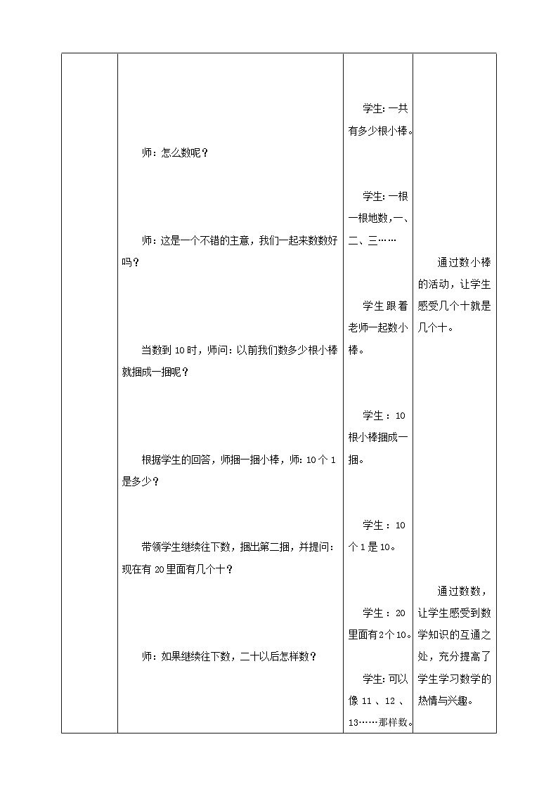《数数 数的组成》教学设计第3页