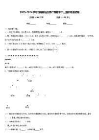 2023-2024学年日喀则地区昂仁县数学三上期末检测试题含答案