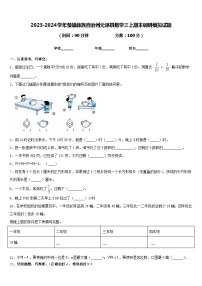 2023-2024学年楚雄彝族自治州元谋县数学三上期末调研模拟试题含答案