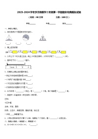 2023-2024学年沙洋县数学三年级第一学期期末经典模拟试题含答案