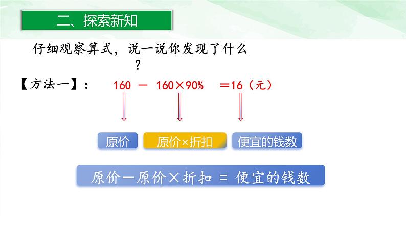 人教版小学数学六年级下册第二单元1折扣课件PPT08