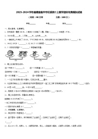 2023-2024学年福建省南平市松溪县三上数学期末经典模拟试题含答案