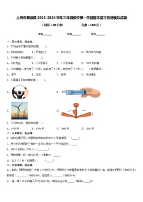 上饶市婺源县2023-2024学年三年级数学第一学期期末复习检测模拟试题含答案