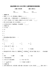 唐山市滦县2023-2024学年三上数学期末综合测试试题含答案