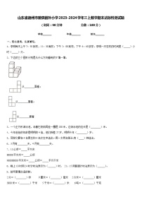 山东省德州市陵县前孙小学2023-2024学年三上数学期末达标检测试题含答案