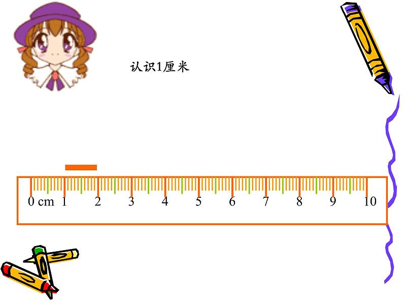 人教版数学小学二年级上册《认识厘米》课件第4页