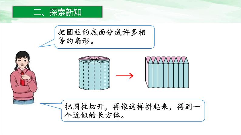 人教版小学数学六年级下册第三单元1.5圆柱的体积课件05