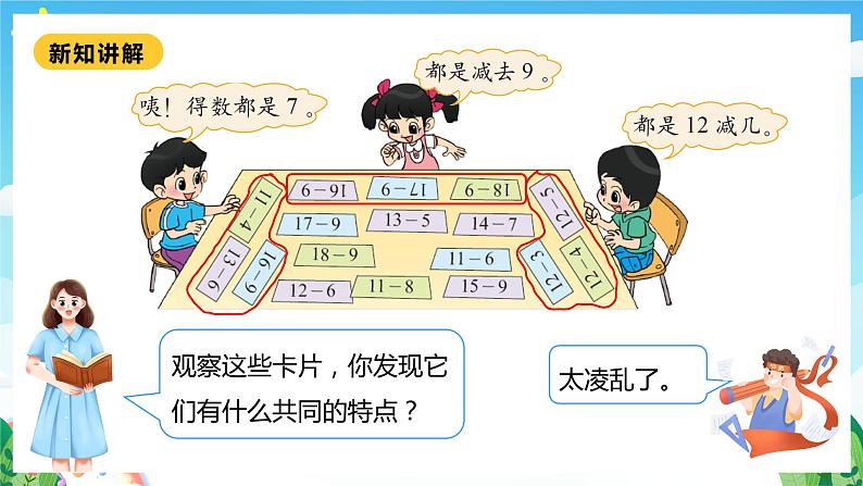 【核心素养】北师大数学一年级下册 1.7《做个减法表》课件+教案+分层练习（含答案）06