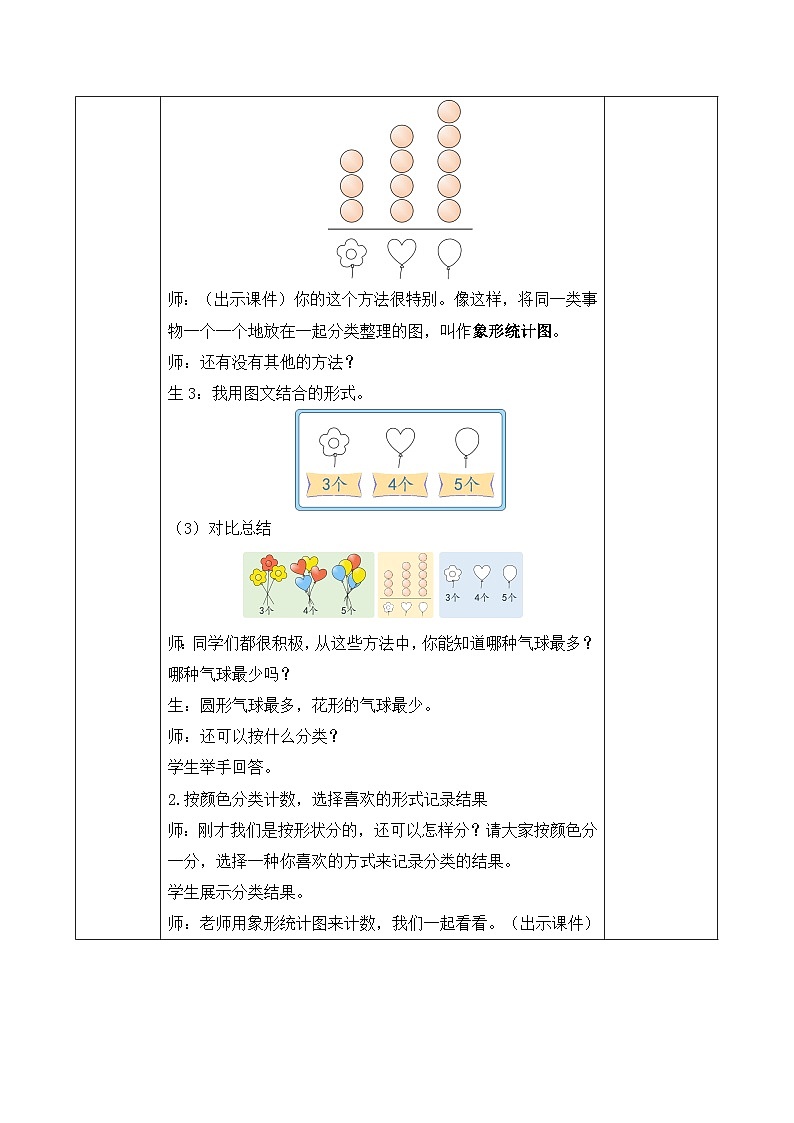 【核心素养】人教版数学一年级下册-3.1 按给定的标准分类计数（课件+教案+学案+作业）03