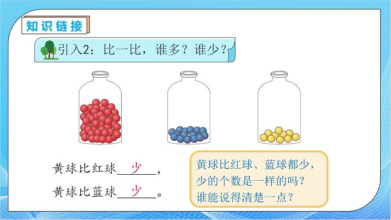 【核心素养】人教版数学一年级下册-4.6 比多少（课件+教案+学案+作业）08