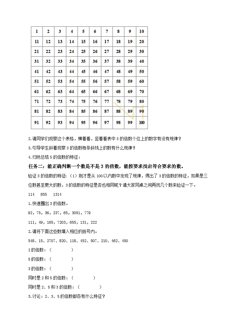 【核心素养】人教版数学五年级下册-2.2.2 3的倍数的特征（课件+教案+导学案+分层作业）02
