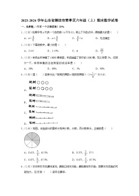 山东省潍坊市寒亭区2023-2024学年六年级上学期期末数学试卷