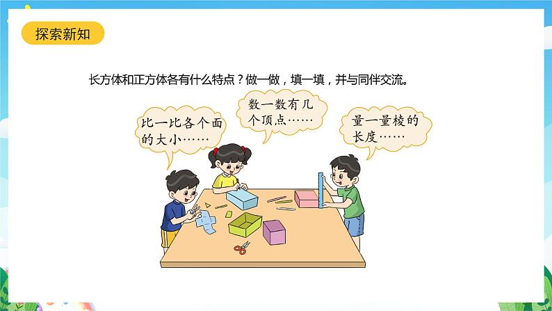 北师大版数学五年级下册 2.1.《长方体的认识》课件+练习（含答案）07