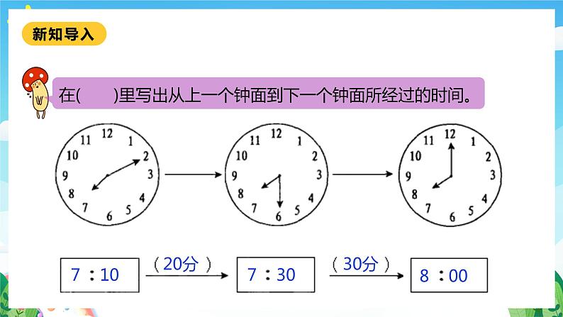 【核心素养】北师大数学二年级下册 数学好玩第1课时《上学时间》课件05