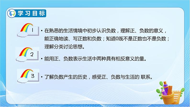 【核心素养】人教版数学六年级下册-1.1 负数的认识 课件+教案+作业+学案04