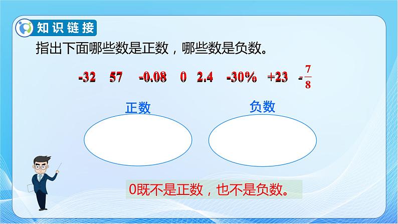 【核心素养】人教版数学六年级下册-1.2 在直线上表示数 课件+教案+作业+学案07