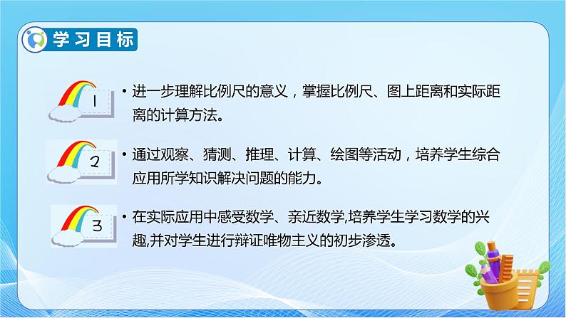 【核心素养】人教版数学六年级下册-4.3.2 比例尺（二） 课件+教案+作业+学案04