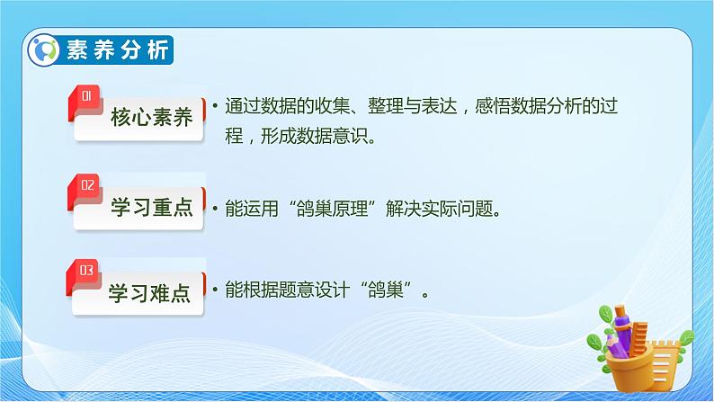 【核心素养】人教版数学六年级下册-5.3 鸽巢问题的应用 课件+教案+作业+学案05