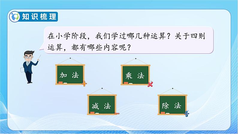 【核心素养】人教版数学六年级下册-6.1.4 四则运算的意义和计算方法 课件+教案+作业+学案07