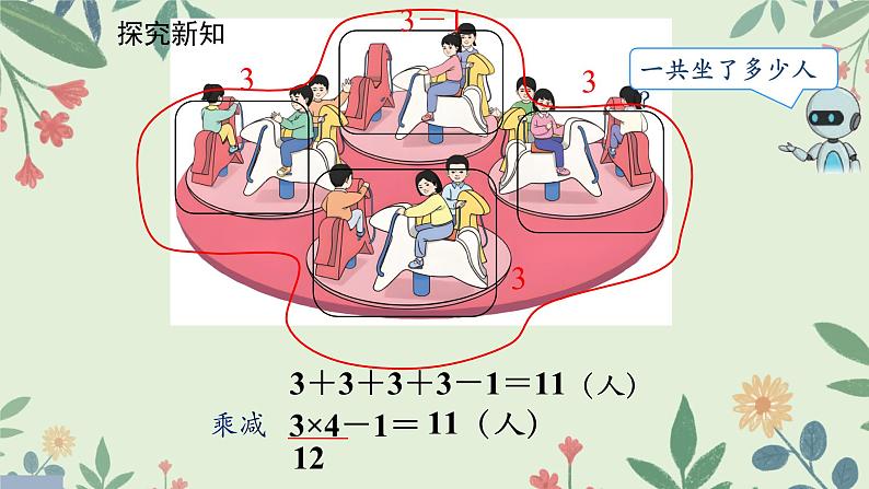 人教版二年级数学上册乘加、乘减（课件）第4页