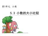 【优选】四年级下册数学课件-第五单元第三课小数的大小比较-西师大版（2014秋）