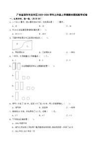 广东省深圳市龙华区2023-2024学年三年级上学期期末模拟数学试卷